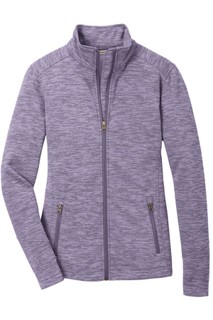 Purple full jacket with personalized name and EMS logo
