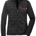 Personalized RN Fleece Jacket - Custom Embroidered Nurse Gift, Female RN Full Zip Fleece, Nursing Appreciation, Healthcare Worker Gift