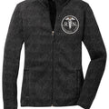 Personalized RN Fleece Jacket - Custom Embroidered Nurse Gift, Female RN Full Zip Fleece, Nursing Appreciation, Healthcare Worker Gift