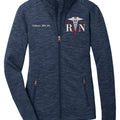 Personalized Embroidery Fleece Jacket for Female RN. Female Nurse Fleece Jacket. Female RN Full Zip Fleece Jacket. Nurse gift. RN gift. SOLOL231