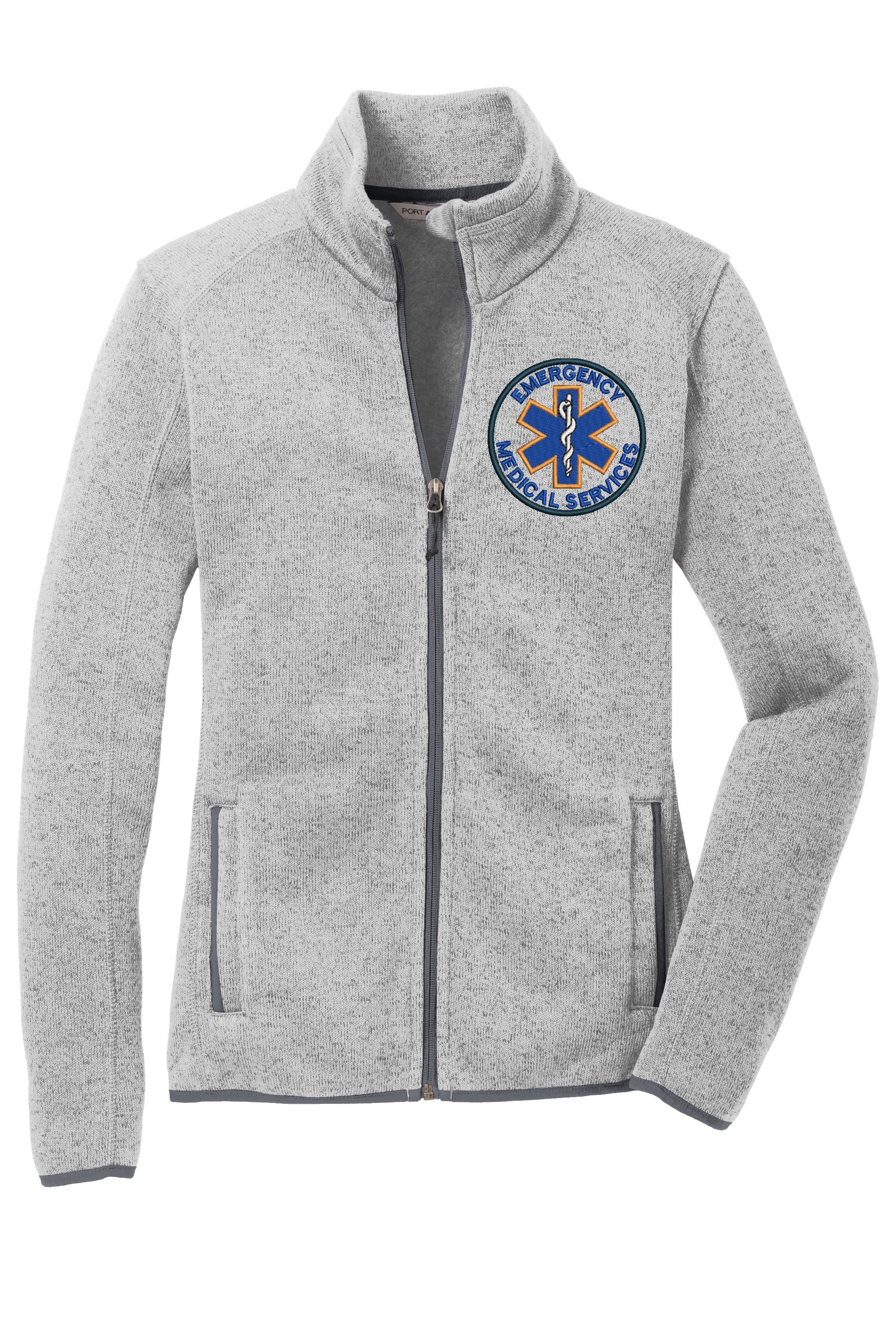 Personalized EMS Jackets for Women - Custom Embroidered First Responder, Paramedic, EMT Apparel, Gift for Emergency Medical Services