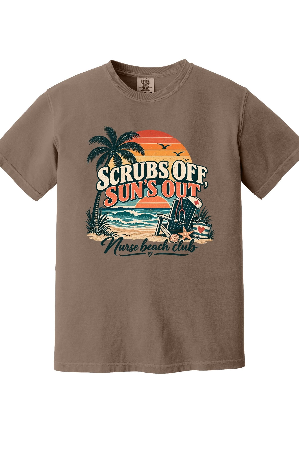 Scrubs Off, Sun's Out T-shirt