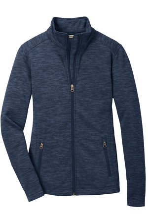 Navy blue full jacket with personalized name and EMS logo