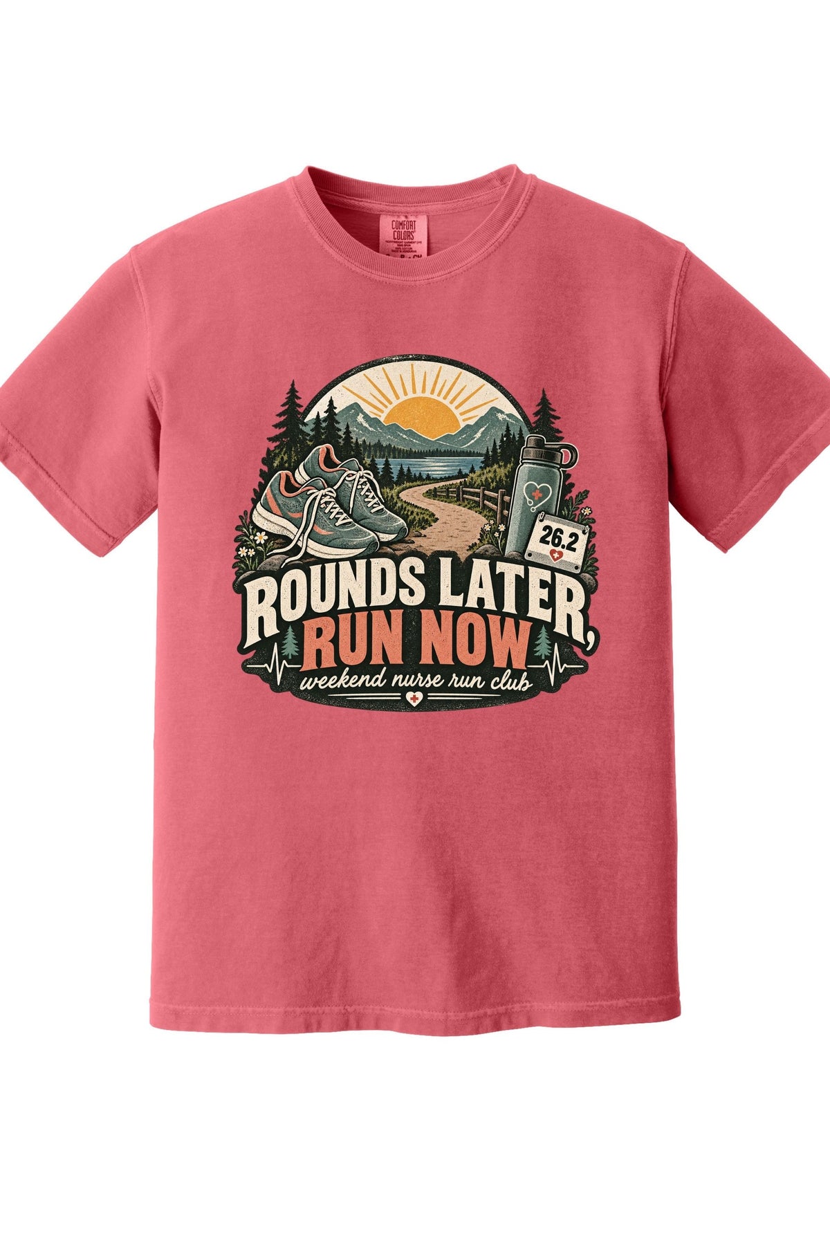 Rounds Later Run Now T-shirt