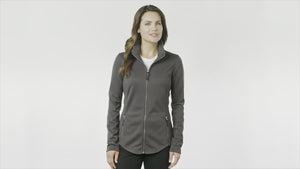 Custom Embroidery smooth Fleece Jacket for Female RN. Female Nurse Fleece Jacket. Female RN Full Zip Fleece Jacket. Nurse gift. RN gift