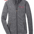Respiratory therapy custom Ladies Digi Stripe Fleece Ladies Jacket.