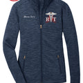 Respiratory therapy custom Ladies Digi Stripe Fleece Ladies Jacket.