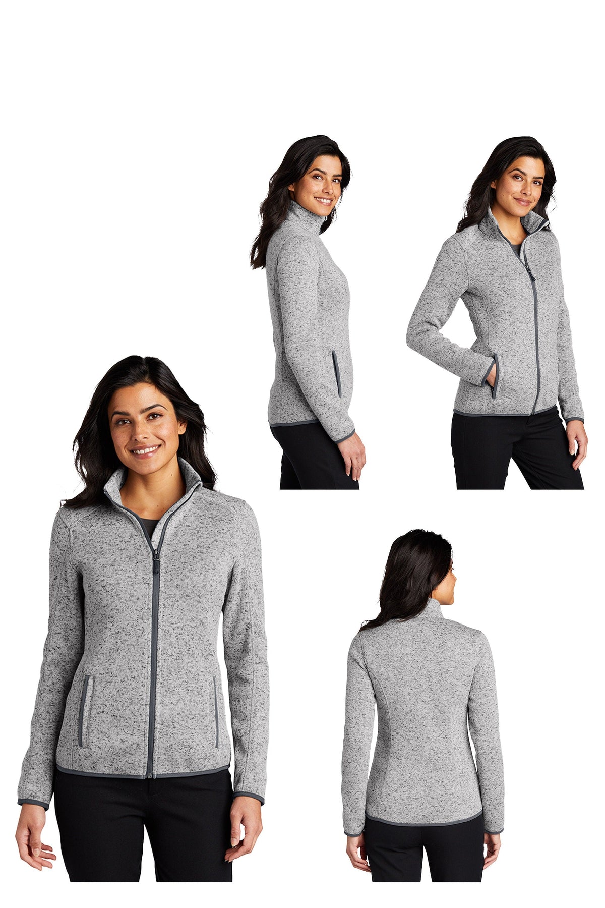 Personalized RN Fleece Jacket - Custom Embroidered Nurse Gift, Female RN Full Zip Fleece, Nursing Appreciation, Healthcare Worker Gift