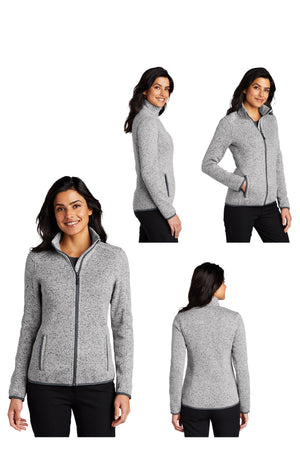 Personalized RN Fleece Jacket - Custom Embroidered Nurse Gift, Female RN Full Zip Fleece, Nursing Appreciation, Healthcare Worker Gift
