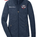 Personalized Embroidery Fleece Jacket for Female RN. Female Nurse Fleece Jacket. Female RN Full Zip Fleece Jacket. Nurse gift. RN gift.