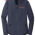 Custom Embroidery smooth Fleece Jacket for Female RN. Female Nurse Fleece Jacket. Female RN Full Zip Fleece Jacket. Nurse gift. RN gift