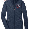 Personalized Embroidery Fleece Jacket for Female PA. Female physician assistant Fleece Jacket. Female PA Full Zip Fleece Jacket. PA gift.