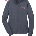 Personalized Embroidery Fleece Jacket for Female RN. Female Nurse Fleece Jacket. Female RN Full Zip Fleece Jacket. Nurse gift. RN gift.