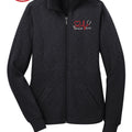 Personalized Embroidery Fleece Jacket for Female RN. Female Nurse Fleece Jacket. Female RN Full Zip Fleece Jacket. Nurse gift. RN gift.